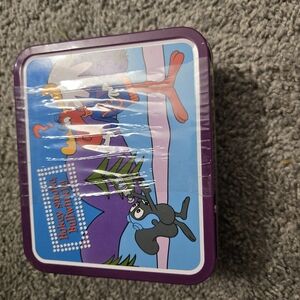 Warner Bros Purple Trading Cards Collector's Tin